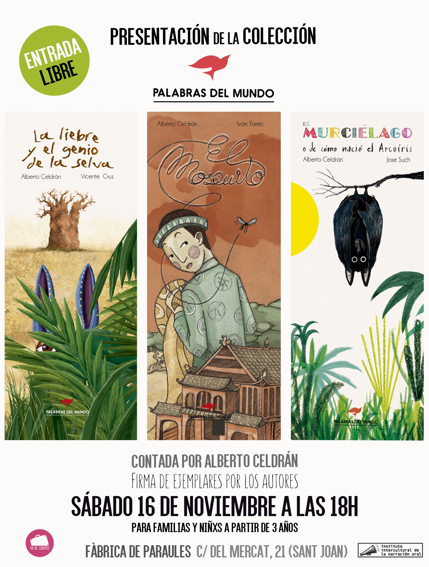 Presentación colección «PALABRAS DEL MUNDO»